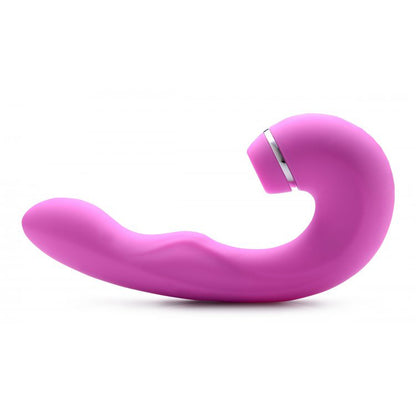 Inmi Shegasm 5 Star Tapping G-Spot Vibe W/ Suction Pink