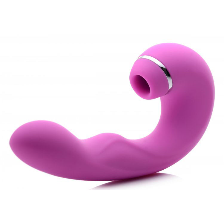Inmi Shegasm 5 Star Tapping G-Spot Vibe W/ Suction Pink