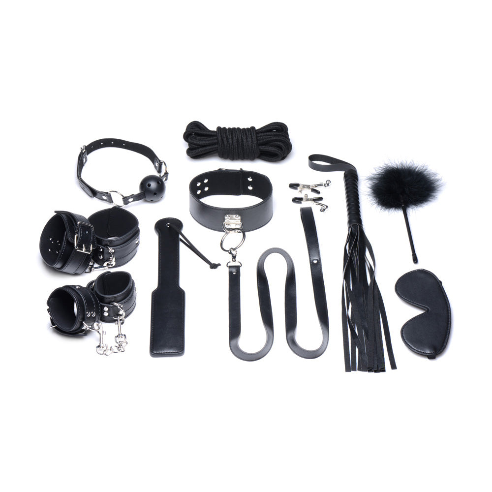 Strict Deluxe 10 Piece Bondage Set