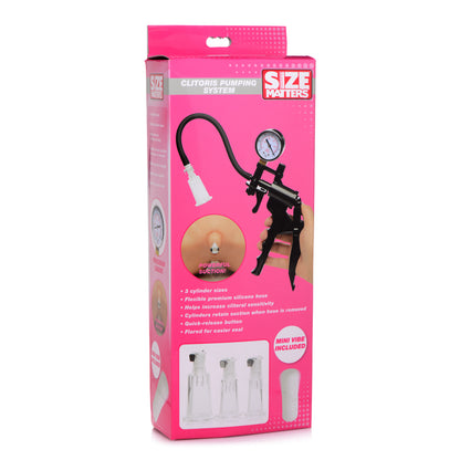 Size Matters Clitoral Pumping System