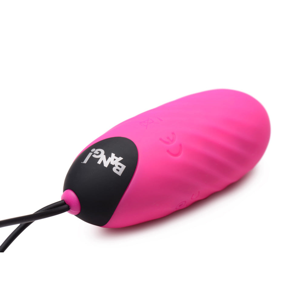 Bang! 28X Swirl Silicone Egg Pink