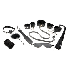 Master Series Hook Up 10 Piece Plush Bondage Set