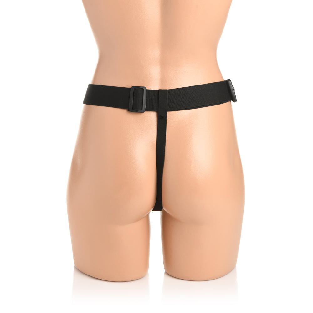28X Silicone Anal Plug with Harness and Remote Control – Master Series Bum-Tastic