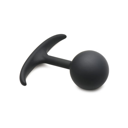 Heavy Hitters Comfort Plugs – Premium Silicone Weighted Round Anal Plug, 4.4-Inch