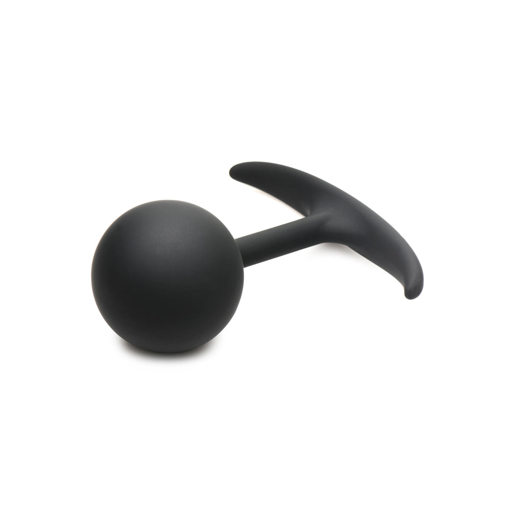 Heavy Hitters Comfort Plugs Premium Silicone Weighted 4.7-Inch Round Anal Plug