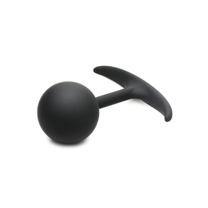 Heavy Hitters Comfort Plugs Premium Silicone Weighted 4.7-Inch Round Anal Plug