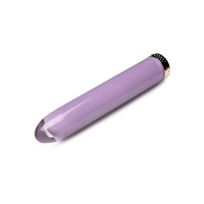 Prisms Vibra-Glass 10X Tapered Glass Bullet Purple