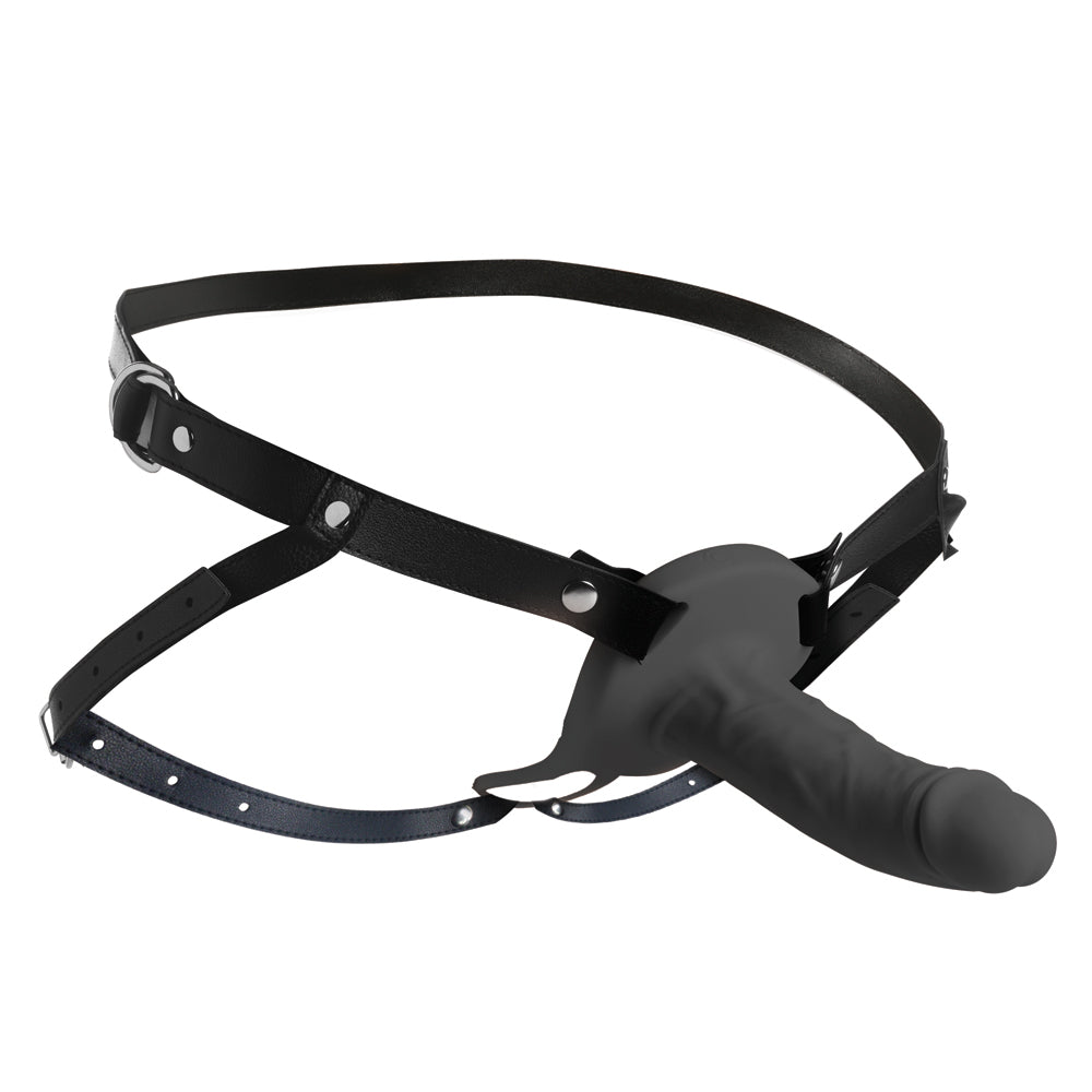 Size Matters 28X Realistic Vibrating Silicone Penis Sheath W/ 2" Tip & Remote Black