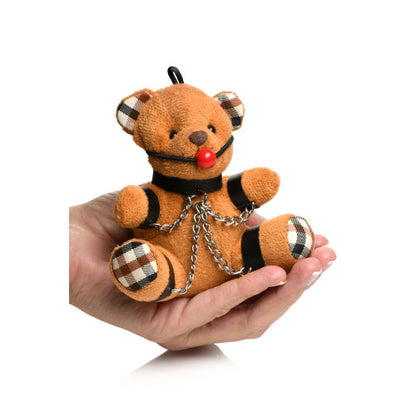 Master Series Gagged Teddy Bear Keychain – Fun and Cheeky Accessory for Bold Play