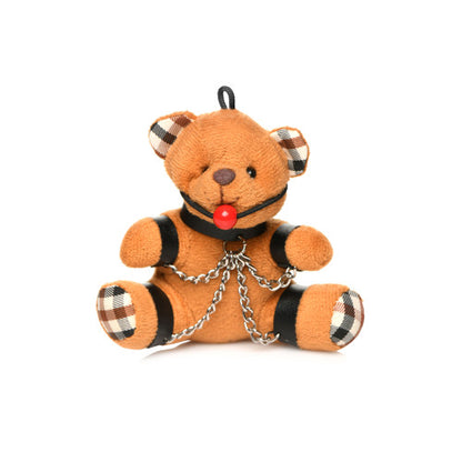 Master Series Gagged Teddy Bear Keychain – Fun and Cheeky Accessory for Bold Play