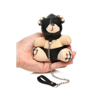 Master Series Hooded Teddy Bear Keychain – Playful, Bold Accessory for Edgy Fun