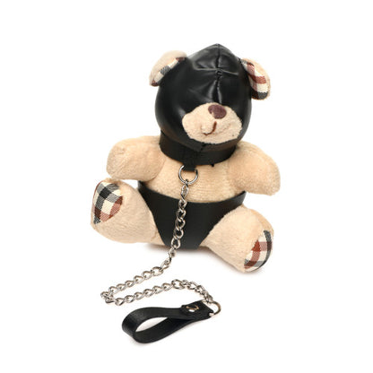 Master Series Hooded Teddy Bear Keychain – Playful, Bold Accessory for Edgy Fun