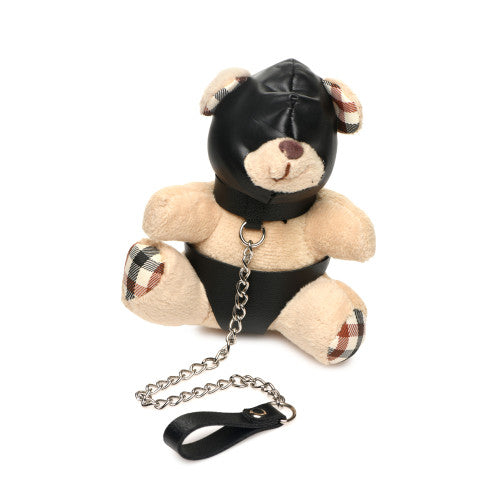 Master Series Hooded Teddy Bear Keychain – Playful, Bold Accessory for Edgy Fun