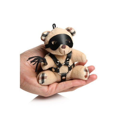 Master Series BDSM Teddy Bear Keychain – A Bold, Edgy Accessory for Your Collection