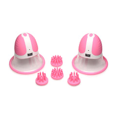 Size Matters 10-Pack Rotating Silicone Nipple Suction Cups with 2 Attachments