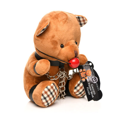 Master Series Gagged Teddy Bear Plush – A Unique BDSM-Inspired Soft Toy