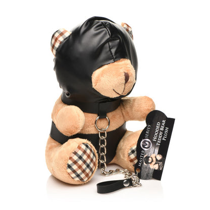 Master Series Hooded Teddy Bear Plush – A BDSM-Inspired Soft Toy with a Playful Edge
