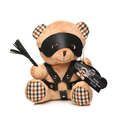 Master Series BDSM Teddy Bear Plush – A Soft and Edgy Companion for Your Kink Play