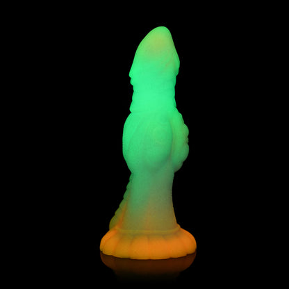 Creature Cocks Galactic Cock Alien Creature Glow-In-The-Dark Silicone Dildo