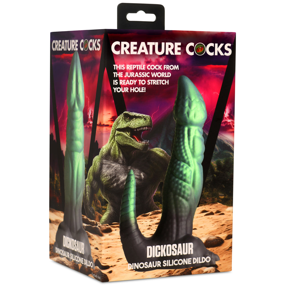 Dickosaur Dinosaur Silicone Dildo – Creature Cocks Realistic Sex Toy