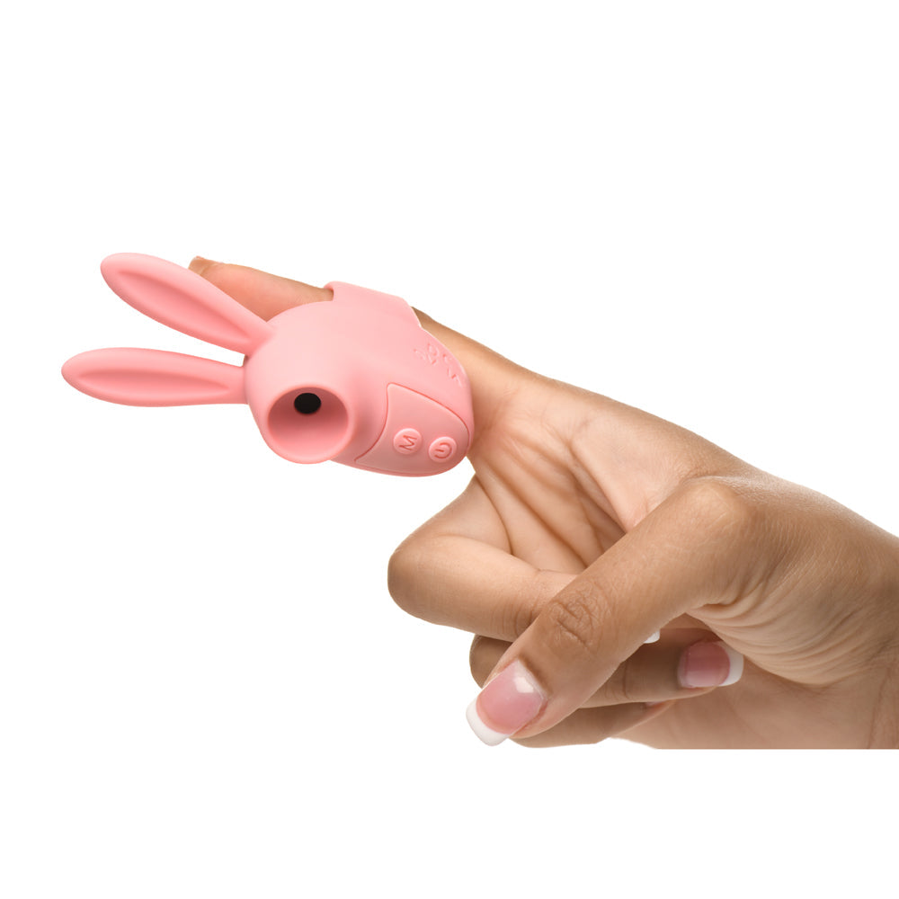 Shegasm Sucky Bunny Clit Stimulator Black