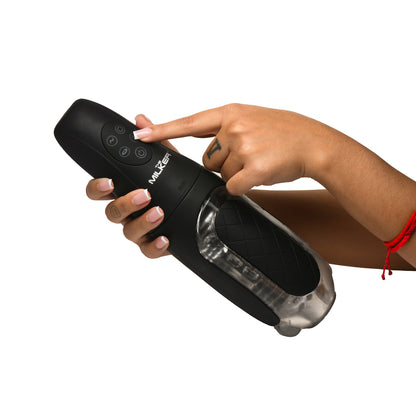 The Milker Pleasure Grip Sucking & Vibrating Masturbator