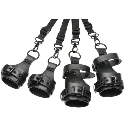 Master Series All-Access Bed Restraint Kit - Bondage Restraints for Bed