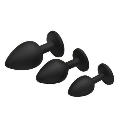 Creature Cocks Green Eye Silicone Butt Plug Set – Fantasy Anal Toys in Multiple Sizes