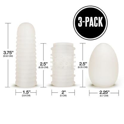 Happy Ending Rinse & Repeat Whack Pack Triple Play – Premium Adult Masturbation Toy Kit