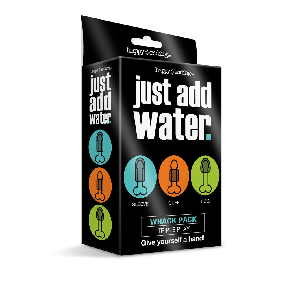 Just Add Water Whack Pack Triple Play – 3-Piece Set by Happy Ending