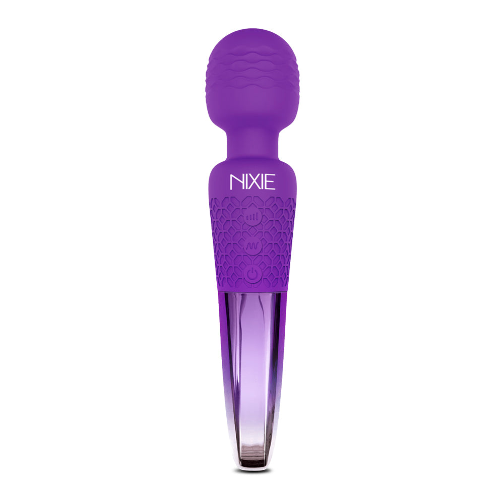 Nixie Rechargeable Wand Massager Purple Ombre