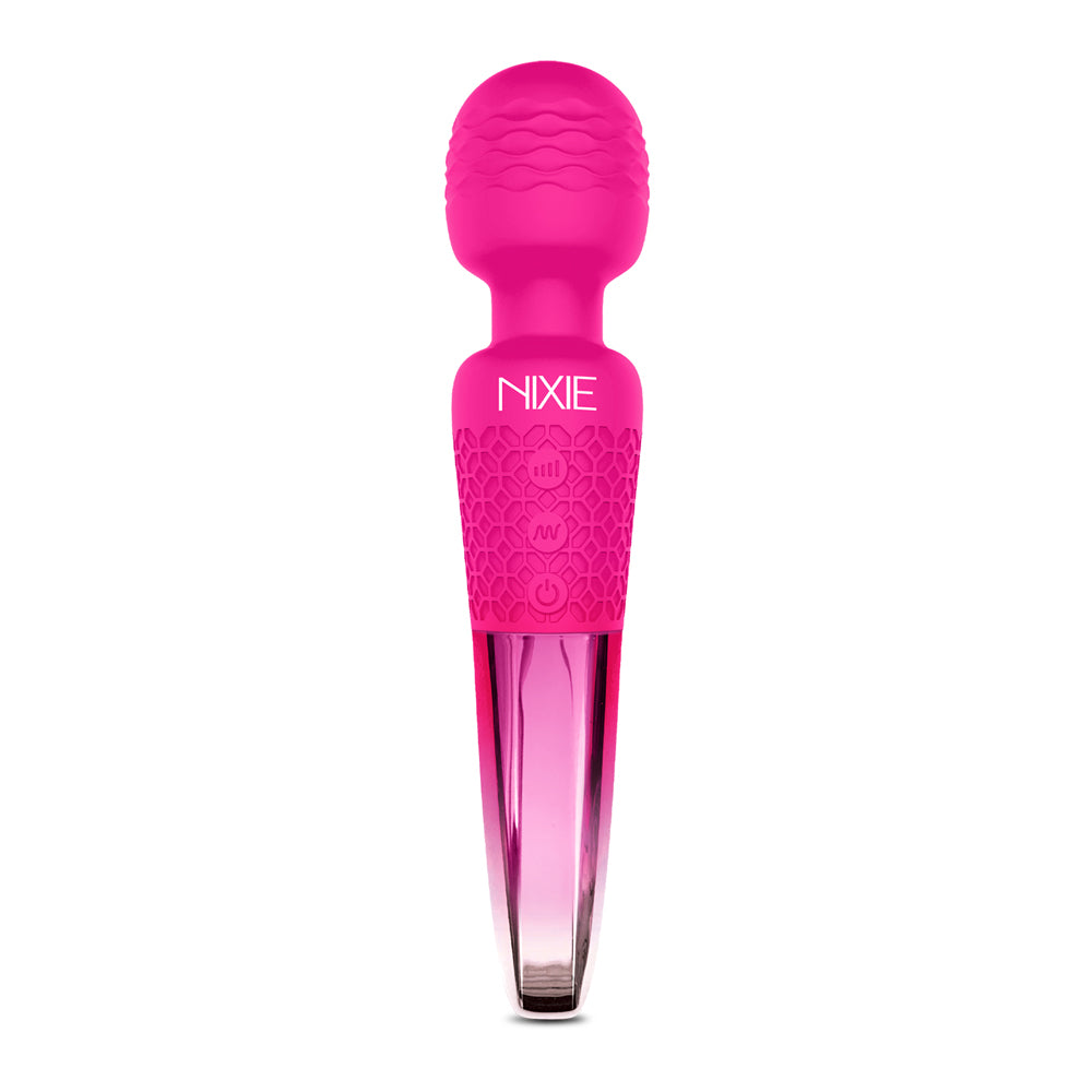 Nixie Rechargeable Wand Massager Pink Ombre