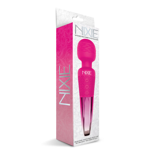 Nixie Rechargeable Wand Massager Pink Ombre