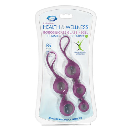 Cloud 9 Health & Wellness Borosilicate Training Set Plum