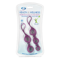 Cloud 9 Health & Wellness Borosilicate Training Set Plum