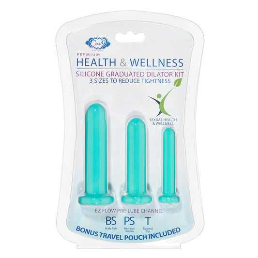 Cloud 9 Health & Wellness Silicone Vaginal Dilator Kit - Medical-Grade Pelvic Floor Therapy Set