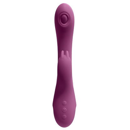 Pro Sensual Series Magnetic Pulsation And Air Pulsation G Spot Rabbit Plum