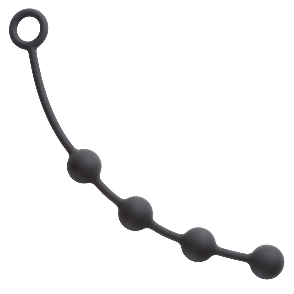 Cloud 9 Silicone Anal Beads – Medium, Black