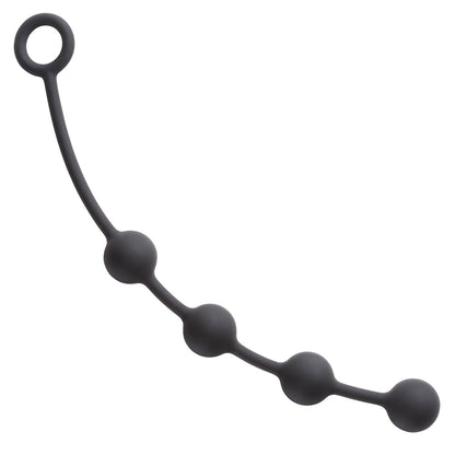 Cloud 9 Silicone Anal Beads – Medium, Black