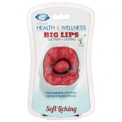 Cloud 9 Big Lips Suction Vibrator - Lip-Suction Sex Toy for Clitoral Stimulation