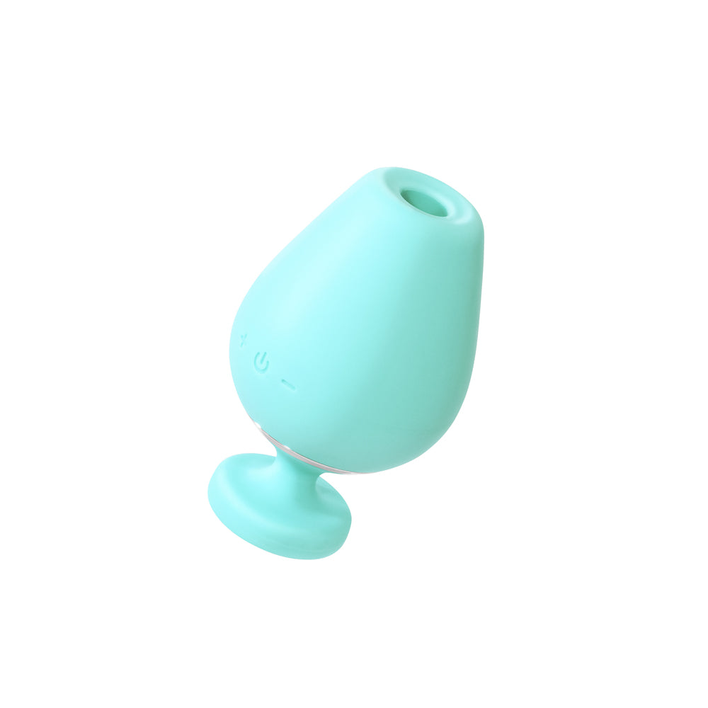 Vino Rechargeable Vibrating Sonic Vibe Turquoise – Personal Massager