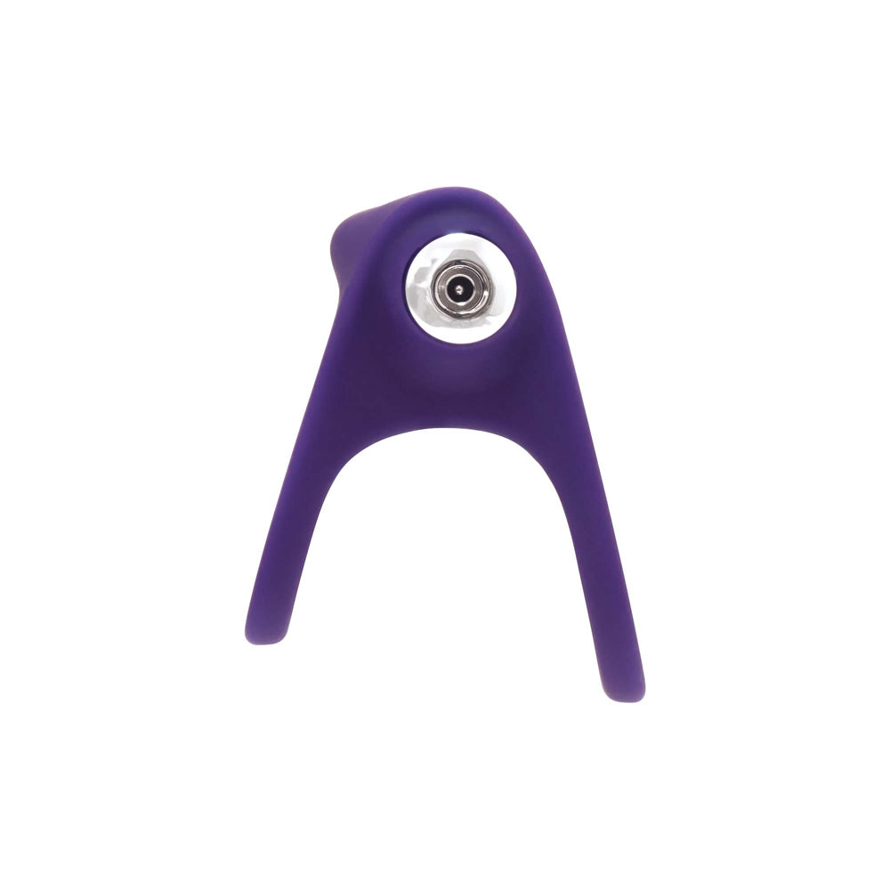Rechargeable C-Ring Purple - Hard Material Sex Toy