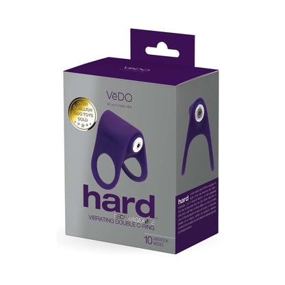 Rechargeable C-Ring Purple - Hard Material Sex Toy
