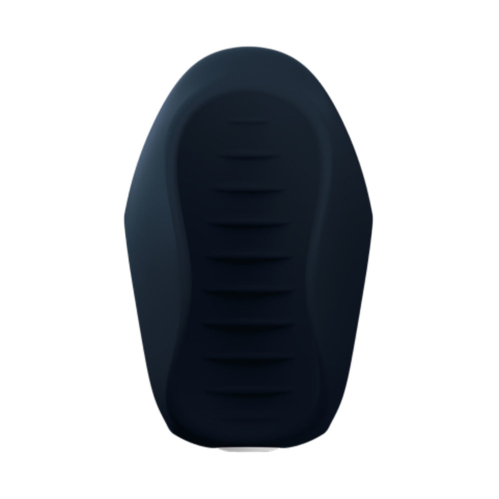 Stroke Rechargeable Vibrating Stroker Black