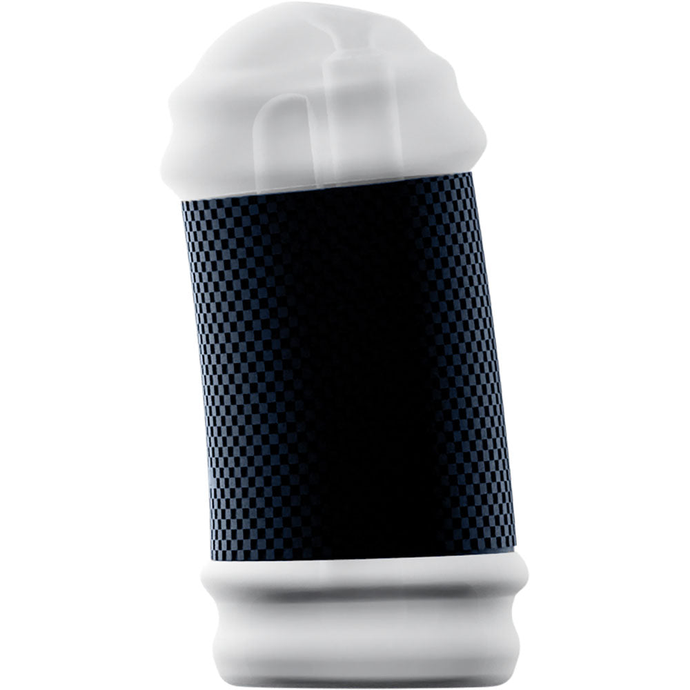 Spank Rechargeable Vibrating Stroker Clear