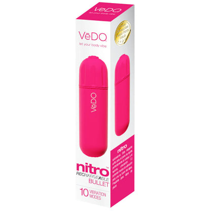 Nitro Rechargeable Bullet Pink