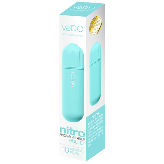 Nitro Rechargeable Bullet Turquoise