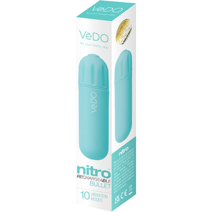 Nitro Rechargeable Bullet Vibe Assort 16pc Display