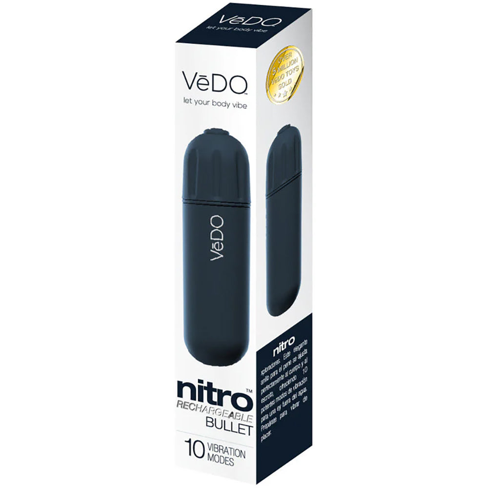 Nitro Rechargeable Bullet Black