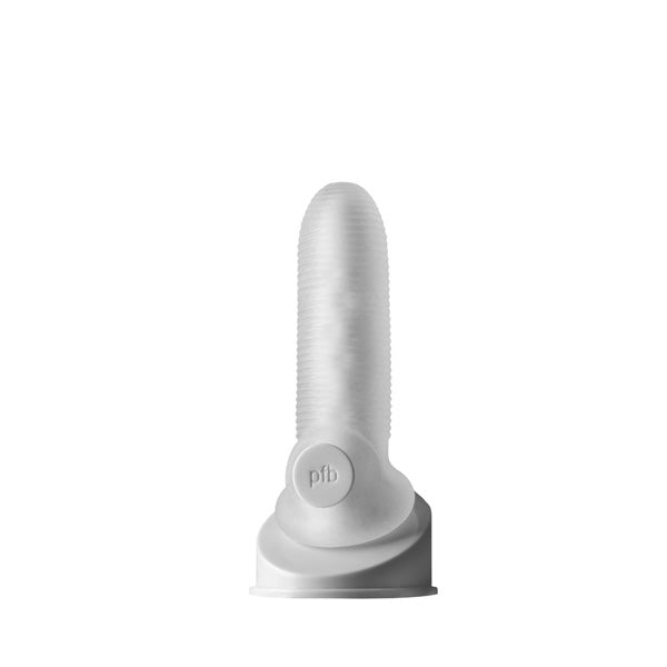 Fat Boy Micro Ribbed Sheath 5.5-Inch Clear Male Masturbation Sleeve